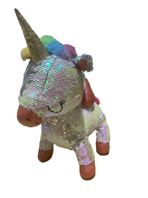 Magische pailletten pluche - unicorn van mode -engelen