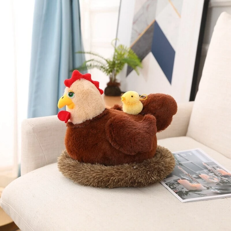 Swan And Chicken Family Plushies